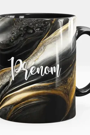 Meilleur Choix Mug - Tasse personnalisée - Effet marbré