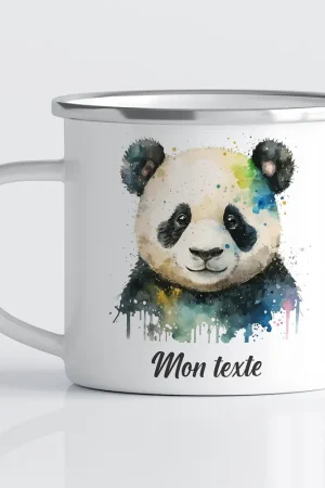 Original Tasse - Mug Émaillé Enfants - Panda