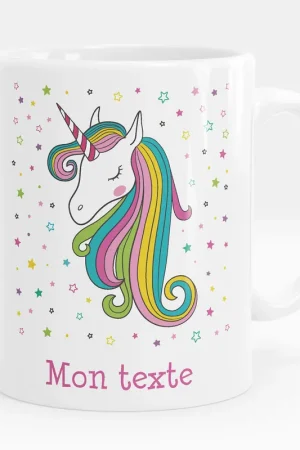 Must-Have Mug - Tasse personnalisée - Licorne étoiles