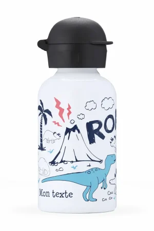 Artisanat Gourde isotherme enfant personnalisée - Dinosaures