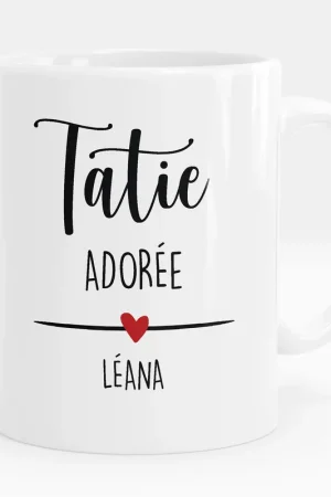 Affaire À Saisir Mug - Tasse personnalisée - Tatie adorée