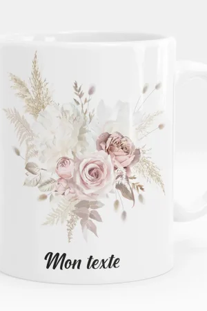Expédié Aujourd’hui Mug - Tasse personnalisée - Fleurs