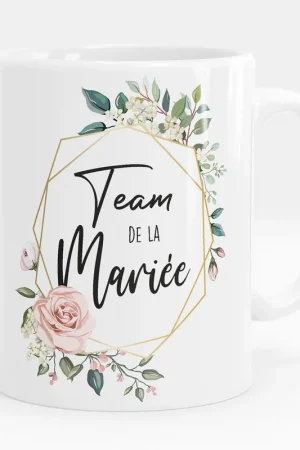 Vente Flash Mug - Tasse personnalisée - Team de la mariée