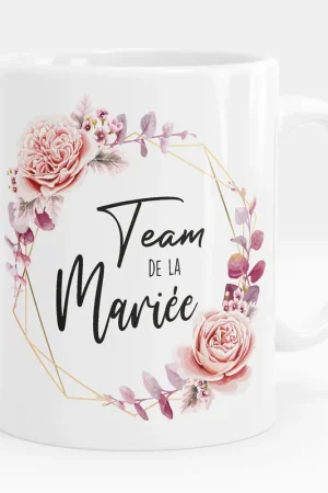 Fait Main Mug - Tasse personnalisée - Team de la mariée