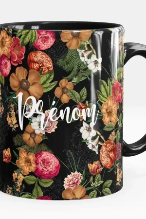 Édition Limitée Mug - Tasse personnalisée - Fleurs