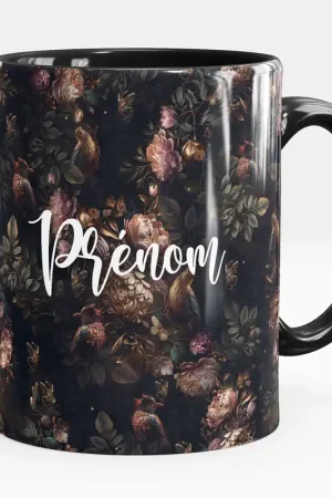 En Vogue Mug - Tasse personnalisée - Oiseaux fleurs