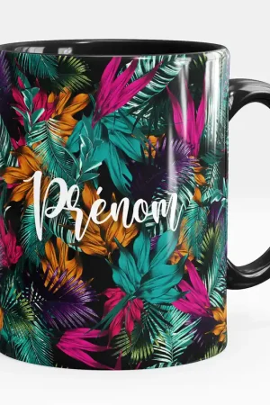 Fait Main Mug - Tasse personnalisée - Fleurs
