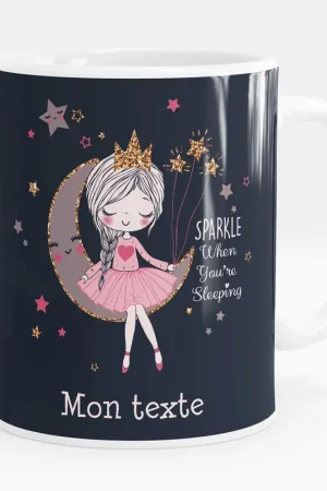 Achat Immédiat Mug - Tasse personnalisée - Fée lune