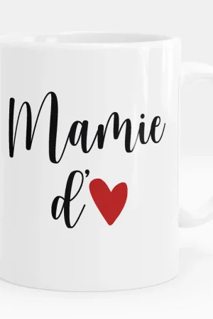 Artisanat Mug - Tasse personnalisée - Mamie d'amour