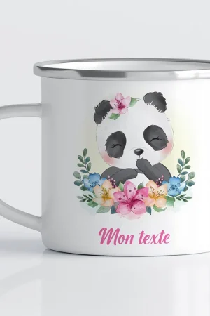 Vente Directe Tasse - Mug Émaillé Enfants - Panda
