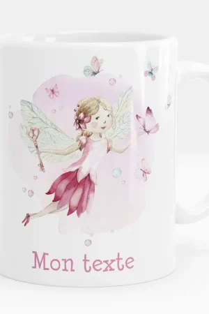 Expédition Rapide Mug - Tasse personnalisée - Fée papillons