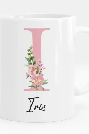 Dernier Modèle Mug - Tasse personnalisée Monogramme - Lettre I