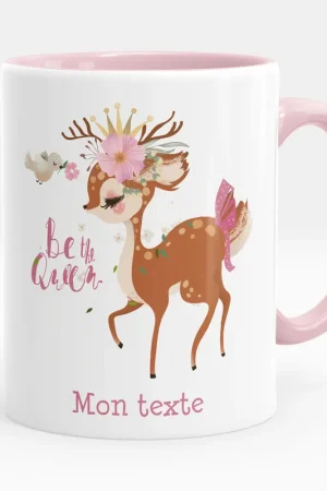 Expédié Aujourd’hui Mug - Tasse personnalisée - Faon be the queen