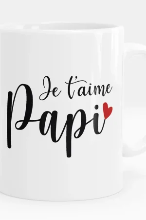 Commander Vite Mug - Tasse personnalisée - Je t'aime papi
