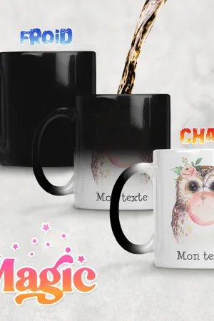 Commande En Gros Tasse - Mug Magique - Hibou