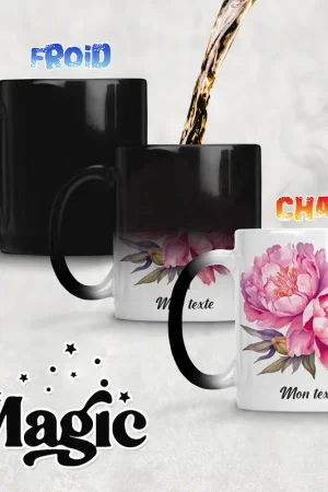 Édition Limitée Tasse - Mug Magique - Fleurs