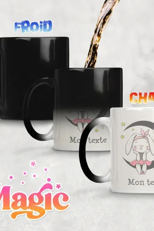 Fait Main Tasse - Mug Magique - Lapin