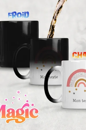 Authentique Tasse - Mug Magique - Arc-en-ciel