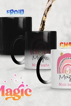 Authentique Tasse - Mug Magique - Arc-en-ciel
