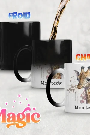 Expédié Aujourd’hui Tasse - Mug Magique - Girafe
