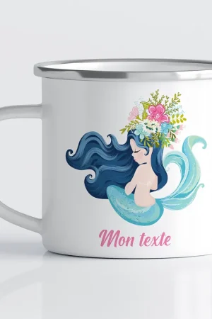 Commande En Gros Tasse - Mug Émaillé Enfants - Sirène
