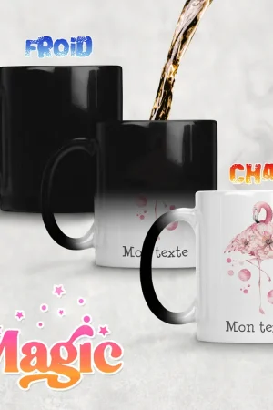 En Vogue Tasse - Mug Magique - Flamant Rose