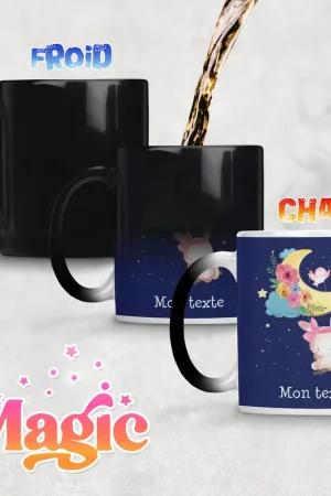 Commander Maintenant Tasse - Mug Magique - Lapin Balançoire