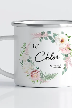 Commander Vite Tasse - Mug Émaillé - EVJF Prénom