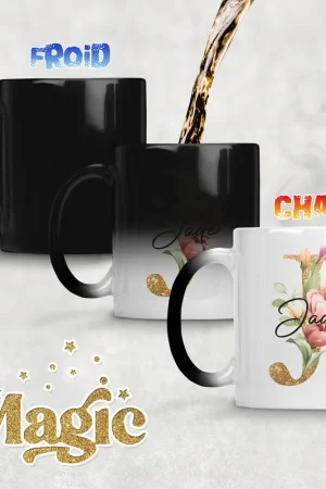 Achat Immédiat Tasse - Mug Magique Monogramme - Lettre J