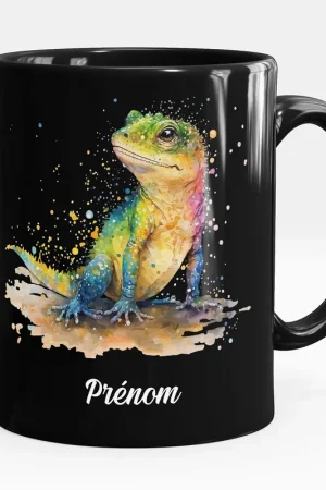 Affaire À Saisir Mug - Tasse personnalisée Noir intégral - Grenouille