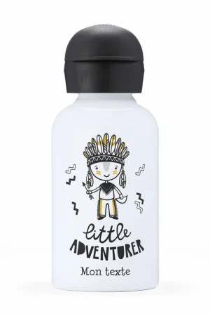 Gourde isotherme enfant personnalisée - Little adventurer Soldes