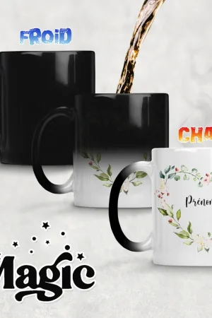 Dernière Chance Tasse - Mug Magique - Fleurs