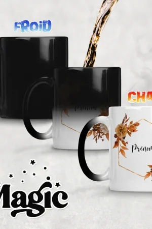 Vente Flash Tasse - Mug Magique - Fleurs
