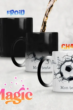 Expédition Rapide Tasse - Mug Magique - Ballon de Foot