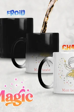 Commander Vite Tasse - Mug Magique - Danseuse