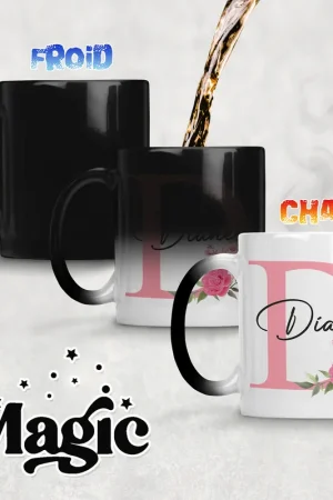 Acheter En Ligne Tasse - Mug Magique Monogramme - Lettre D