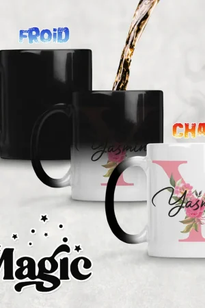 Expédié Aujourd’hui Tasse - Mug Magique Monogramme - Lettre Y