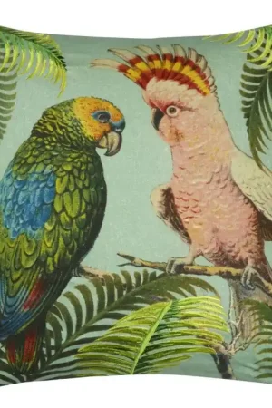 PARROT AND PALM Cojines Vente Flash