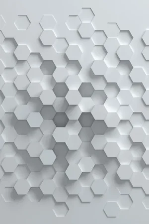 Fait Main HEXAGONAL SWARM