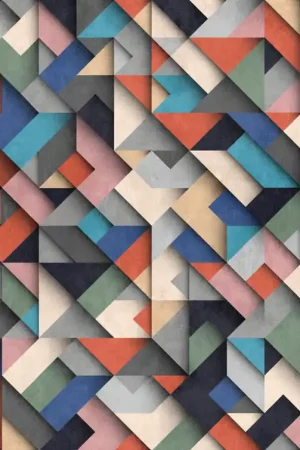 Acheter Direct COLOURFUL GEOMETRICAL RELIEF