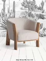 Populaire Fauteuil Nara beige modèle 1