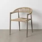 Chaise aluminium grise Kuiro Bon Marché