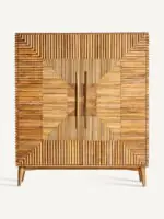 Acheter En Ligne Armoire Plissé Wood Brown