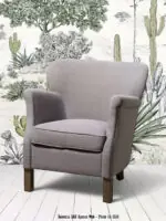 Achetez Aujourd’hui Fauteuil Turner lin gris