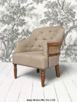 Affaire À Saisir Fauteuil Valbelle lin et jute